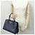 Prada Saffiano Lederhandtasche Marineblau - Ansicht 5