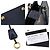 Prada Saffiano Lederhandtasche Marineblau - Ansicht 6