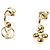 Louis Vuitton Blooming Gold Metallohrringe Golden