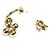 Louis Vuitton Blooming Gold Metallohrringe Golden - Ansicht 3
