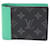Slender Billetera bi-fold Monogram Eclipse Louis Vuitton Verde  - vista 1