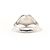 Anello Gucci Heart Interlocking G Argento - vista 2