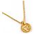 Collana Vintage CD Logo Christian Dior D'oro