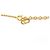 Collana Vintage CD Logo Christian Dior D'oro - vista 4