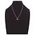 Collana Vintage CD Logo Christian Dior D'oro - vista 7
