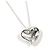Collar de corazón curvado Elsa Peretti de Tiffany & Co. Plata