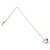 Collar de corazón curvado Elsa Peretti de Tiffany & Co. Plata - vista 3