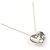 Tiffany & Co Collana Tiffany Cuore Curvo Elsa Peretti Argento