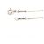 Tiffany & Co Collana Tiffany Cuore Curvo Elsa Peretti Argento - vista 5