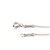 Tiffany & Co Collana Tiffany Cuore Curvo Elsa Peretti Argento - vista 6