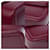 Borsa in Pelle Bordeaux YVES SAINT LAURENT - 103446 Bordò  - vista 12