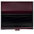 Borsa in Pelle Bordeaux YVES SAINT LAURENT - 103446 Bordò  - vista 9