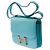 Hermès Borsa HERMES Constance in Pelle Blu - 103444 - vista 4