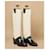 Cambon Botas Chanel Modelo Único Negro Blanco roto  - vista 2