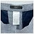 Max Mara Gonna Lunga in Lino Blu Micro Pied-de-Poule - vista 4