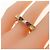 Autre Marque Vendome Au750 Roségold Stein Diamantring Pink - Ansicht 5