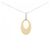 Autre Marque Au750 Zweifarbige Diamantkette
