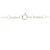 Elsa Peretti Tiffany & Co. By the Yard 925 Silber Diamant Halskette - Ansicht 5