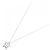 Autre Marque Collana di diamanti K14WG K18 Argento - vista 2