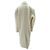Autre Marque Blazer largo ecru de lana Beige - vista 2