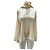 Autre Marque LOVLI Seidenbluse Creme Beige