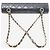 Chanel Borsa Classic Double Flap media in pelle di agnello nera 2002 Nero - vista 5