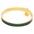 Bracciale Kelly di Hermès con motivo a lucchetto D'oro Verde - vista 2