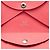 Billetera bi-fold/monedero Calvi Duo de Hermès Rosa - vista 6