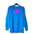 Diesel Sweatshirt Blau Baumwolle Oversize M Mehrfarben