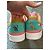 Sneakers Adidas The Simpsons Forum Low "Krusty Burger" Marrone Rosa Blu Verde Giallo - vista 3