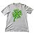 Autre Marque T-shirt Palace Skateboards Strike It Lucky Verde Grigio