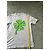 Autre Marque T-shirt Palace Skateboards Strike It Lucky Verde Grigio - vista 4