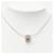 Collier H-Cube Cage d'H d'Hermès Argenté Rose  - vue 8