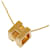 Colar H-Cube Cage d'H da Hermès Dourado  - vista 1