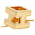Colar H-Cube Cage d'H da Hermès Dourado  - vista 4