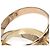Anello Cartier Trinity in oro rosa bianco e giallo 18K - vista 4