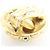 Vintage Matelassé Gold Clip Ohrringe von Chanel Golden - Ansicht 6