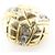 Vintage Matelassé Gold Clip Ohrringe von Chanel Golden - Ansicht 7