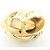 Vintage Matelassé Gold Clip Ohrringe von Chanel Golden - Ansicht 8