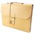 Borsa da lavoro Depeche 38 di Hermès Marrone Giallo - vista 2