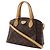 Borsa Louis Vuitton Livory PM Marrone - vista 2