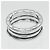 Bulgari Anello B.ZERO1 3 bande in oro bianco 18K Bvlgari - Ansicht 8
