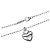 Collana Sentimental Heart in Oro Bianco 18K di Tiffany & Co. - vista 5