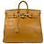 Hermès Borsa Birkin 50 Vacca Marrone HAC Marrone chiaro