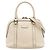 Sac à main mini Microguccissima blanc de Gucci Écru