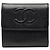 Cartera Trifold Caviar Negra CC de Chanel Negro