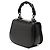 Bamboo Borsa Gucci Mini in pelle di vitello nera 1947 con manico in bambù Nero - vista 2
