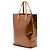 Louis Vuitton Borsa Reade MM in Vernis Monogram Marrone Bronzo - vista 2