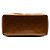 Louis Vuitton Borsa Reade MM in Vernis Monogram Marrone Bronzo - vista 3