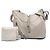 Borsa Hammock in pelle di vitello granata marrone LOEWE Beige - vista 9